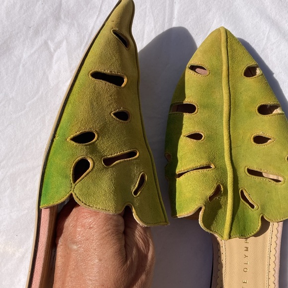 Charlotte Olympia slides flats shoes 41 10 - Picture 3 of 5